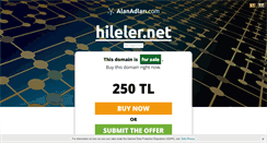 Desktop Screenshot of hileler.net